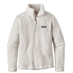 Patagonia Womens Los Gatos 1/4 Zip Birch White